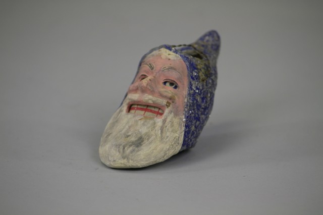 SANTA HEAD LANTERN ORNAMENT Germany