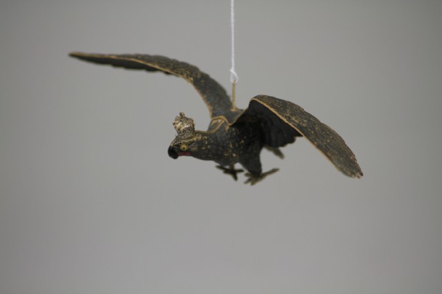 MAGNIFICENT FLYING EAGLE DRESDEN ORNAMENT