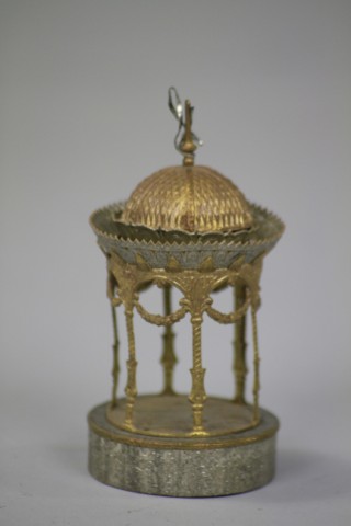 GOLDEN DOME GAZEBO DRESDEN ORNAMENT 17a1d0