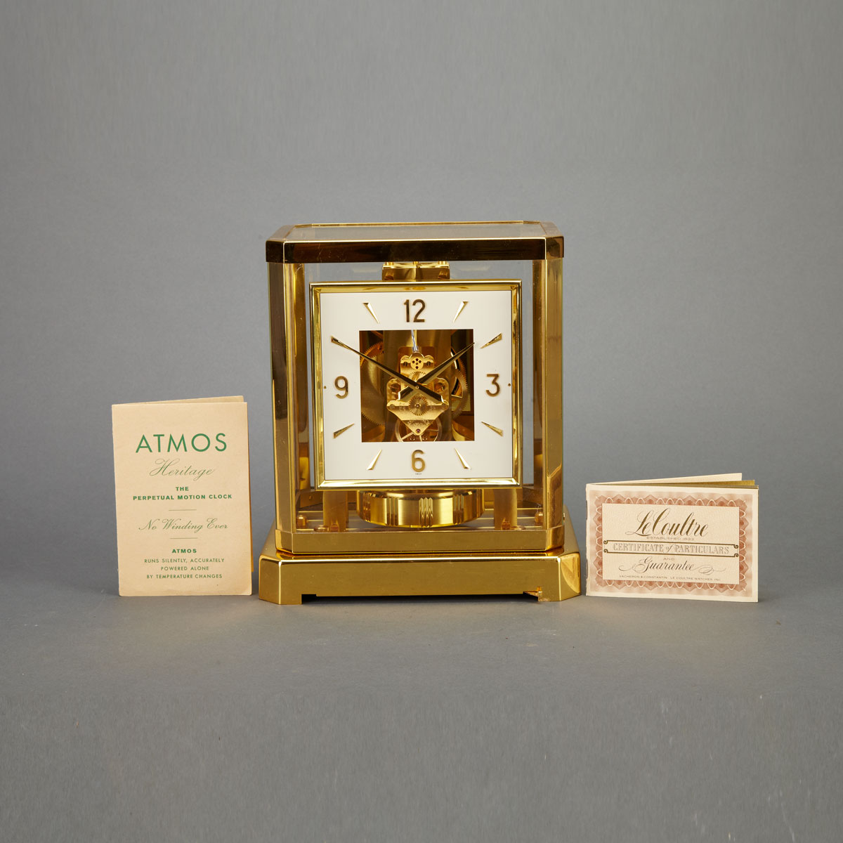 Le Coultre Atmos Timepiece c 1965 17a218