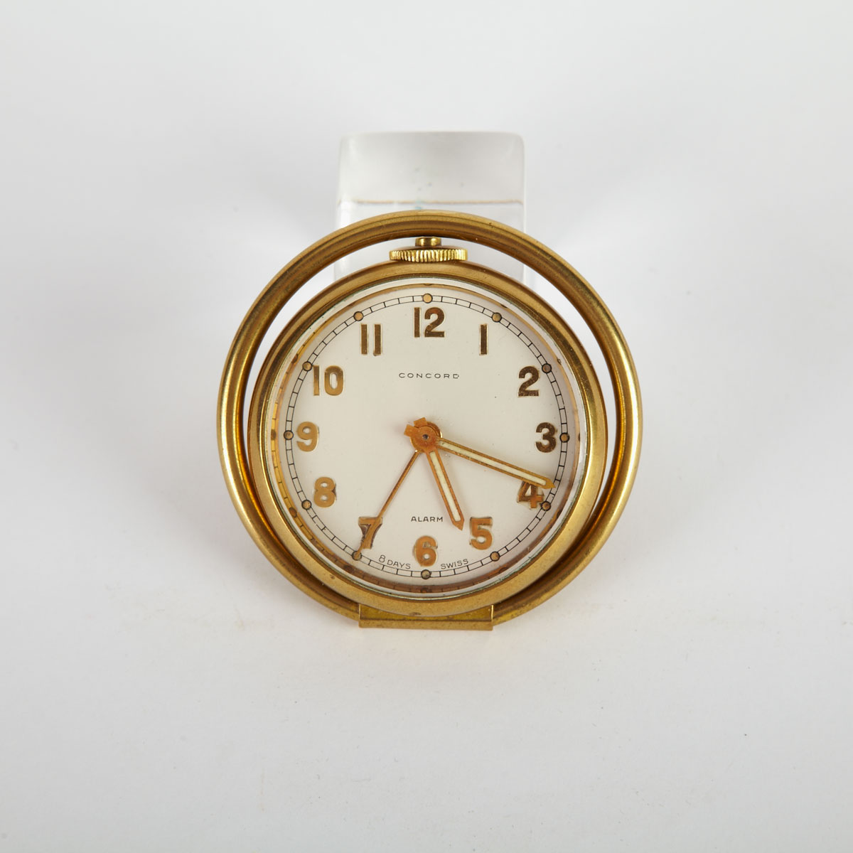 Concord Watch Company Travel Alarm Clock