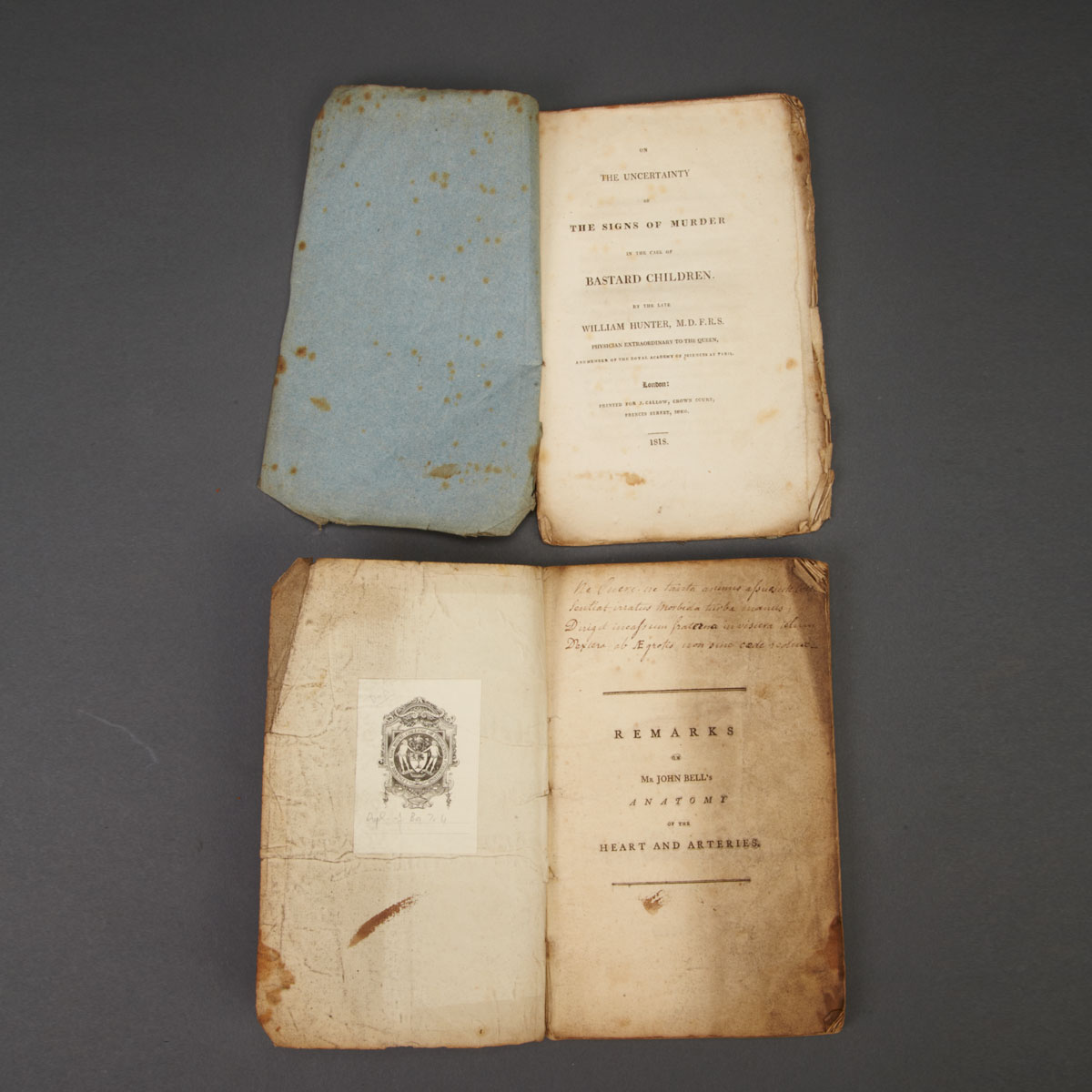 Two Medical Pamphlets 18th early 17a22b