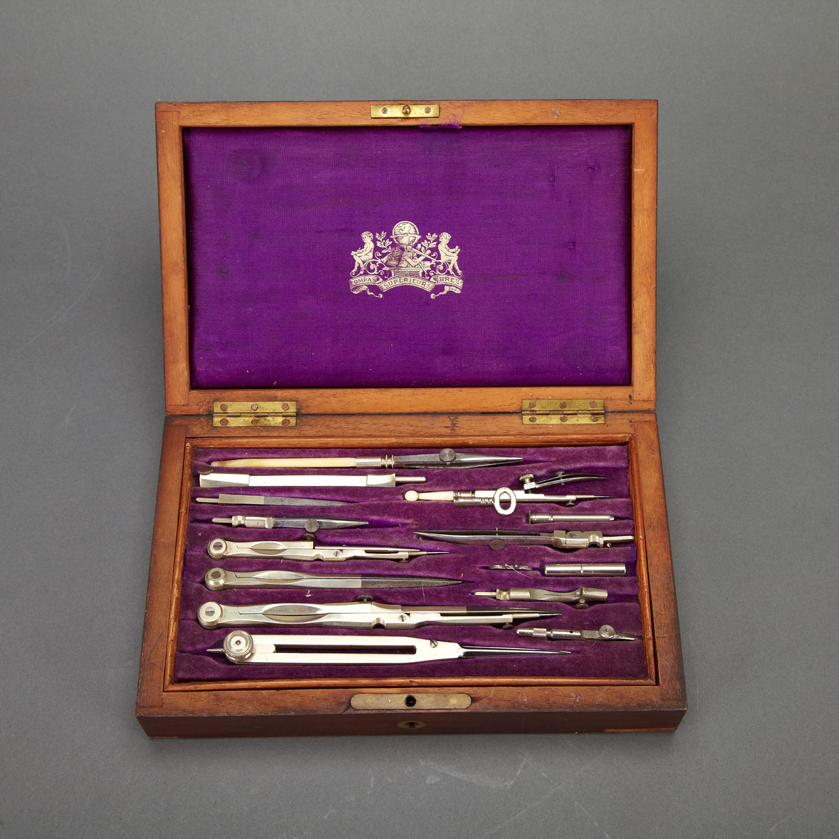 French Rosewood Cased Drafting 17a28a