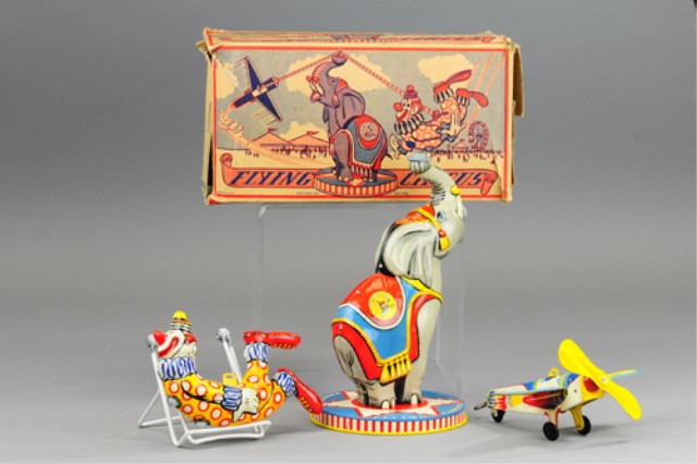 UNIQUE ART FLYING CIRCUS TOY Boxed