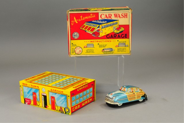 MARX BOXED AUTOMATIC CAR WASH Lithographed 17a310