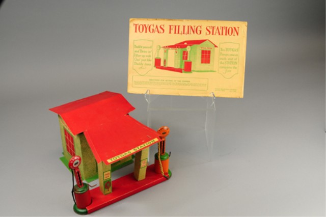 TOYGAS FILLING STATION Hullco Toys 17a361