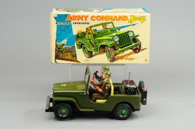 BOXED ARMY COMMAND JEEP Modern 17a3f2