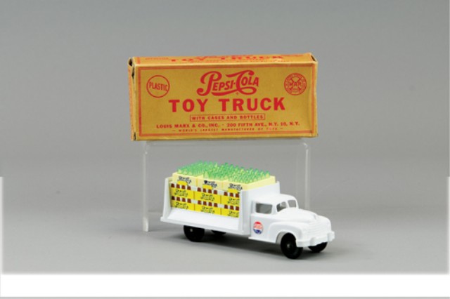 MARX PEPSI COLA BOXED TRUCK Plastic 17a40f