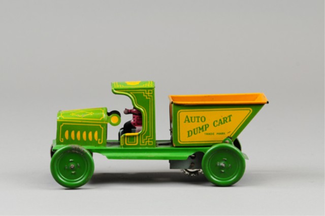  STRAUSS AUTO DUMP TRUCK Lithographed 17a423
