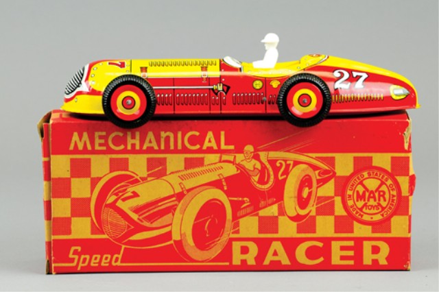 MARX BOXED SPEED RACER Lithographed 17a41c