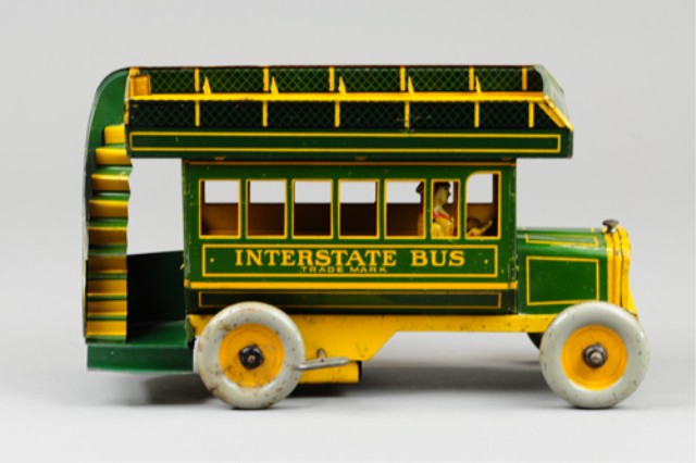 STRAUSS INTERSTATE BUS Lithographed