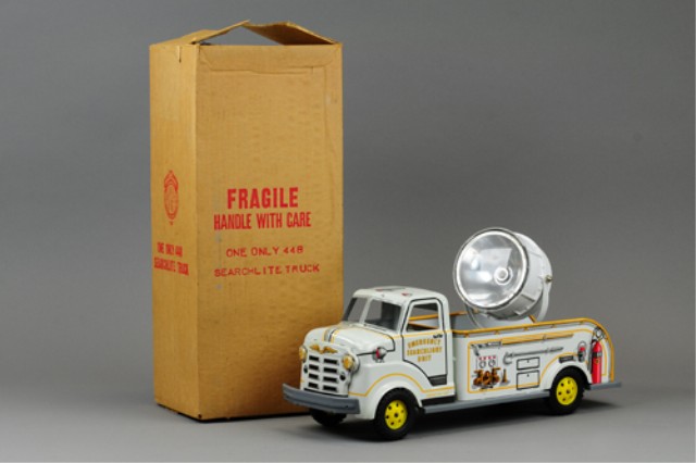 MARX BOXED SEARCHLIGHT TRUCK Old