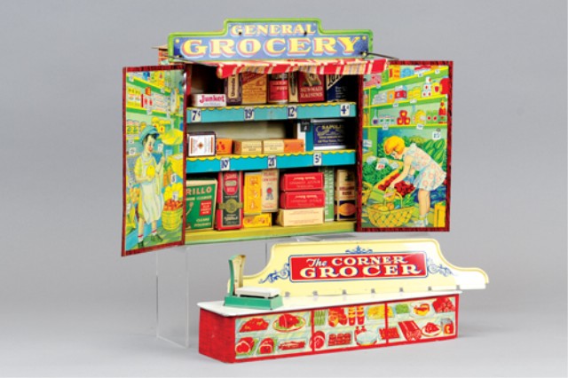 GENERAL TOY GROCERY FOLDING STORE 17a449