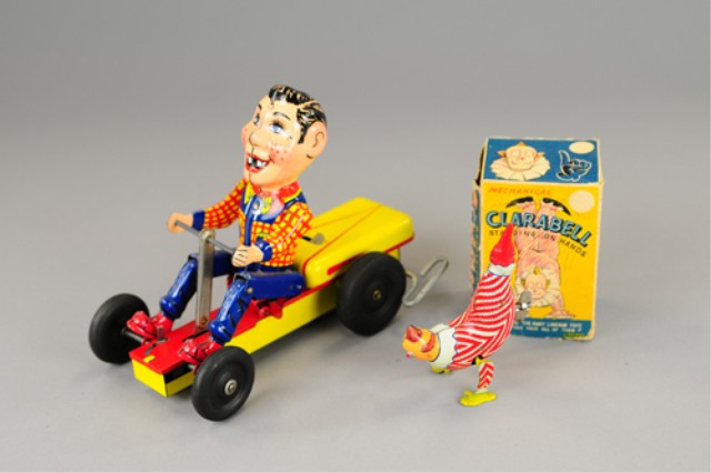 HOWDY DOODY AND CLARABELLE TOYS
