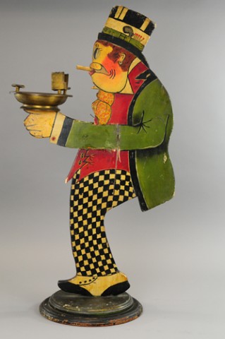 JIGGS FIGURAL ASHTRAY Full die-cut