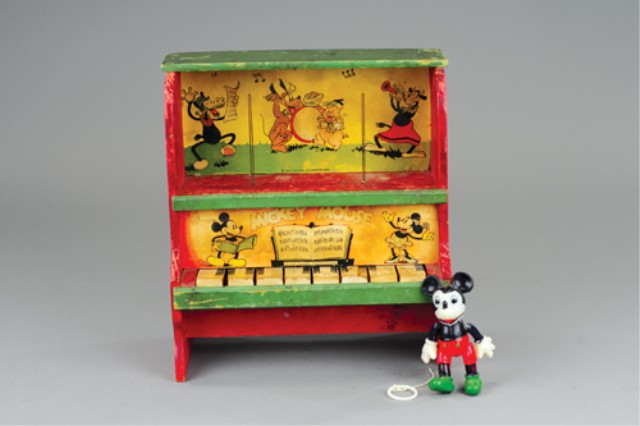 MICKEY MOUSE PIANO c 1935 made 17a47d