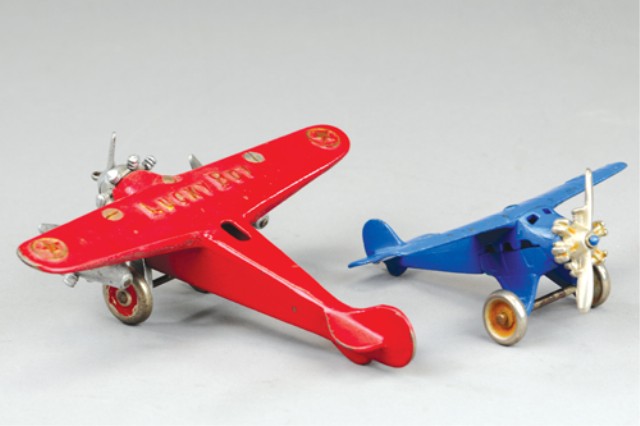 LUCKY BOY AND MONOPLANE Both cast 17a48f