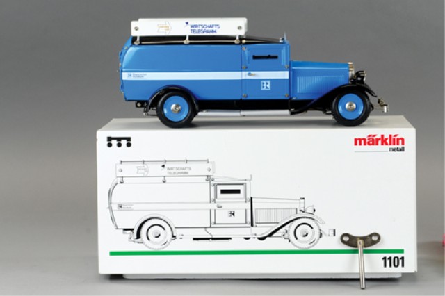 MARKLIN BOXED TELEGRAM TRUCK Contemporary 17a4d7