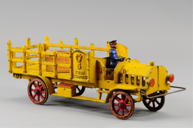 HUBLEY EARLY OPEN CAB STAKE TRUCK