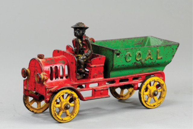 HUBLEY EARLY COAL TRUCK WITH DRIVER 17a619