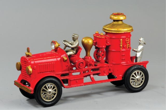 HUBLEY LARGE FIRE PUMPER Cast iron