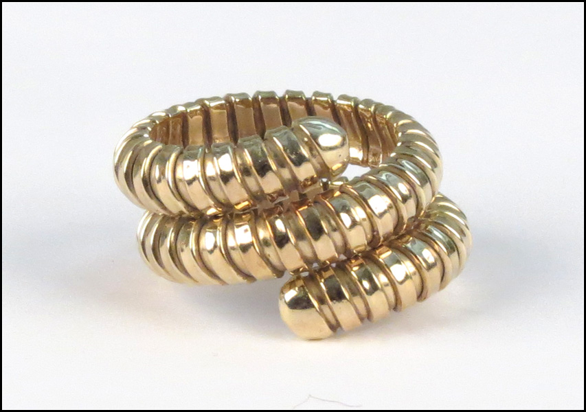 14 KARAT YELLOW GOLD COIL FORM 17801b