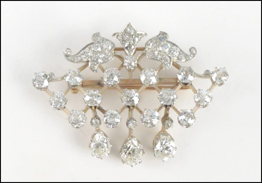 DIAMOND 14 KARAT GOLD AND PLATINUM 178074