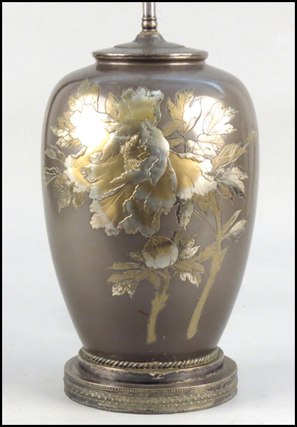 JAPANESE BRONZE VASE FITTED AS 1780cd