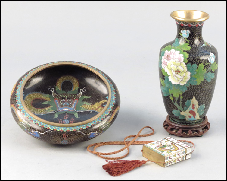 JAPANESE CLOISONNE INRO Together 178135