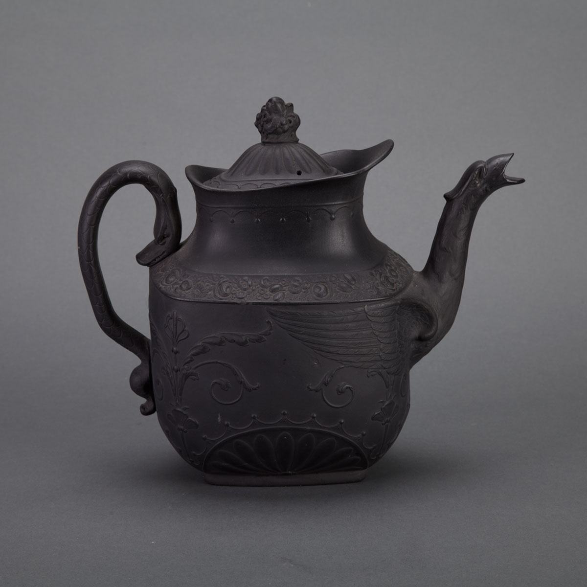 French Empire Style Basalt Coffee 1781fc