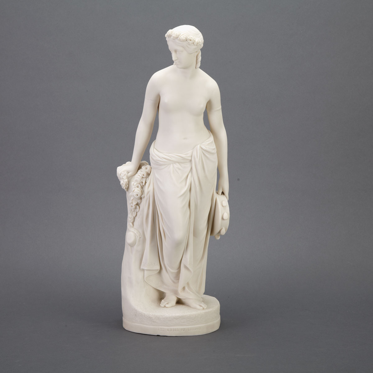 Copeland Parian Porcelain Figure