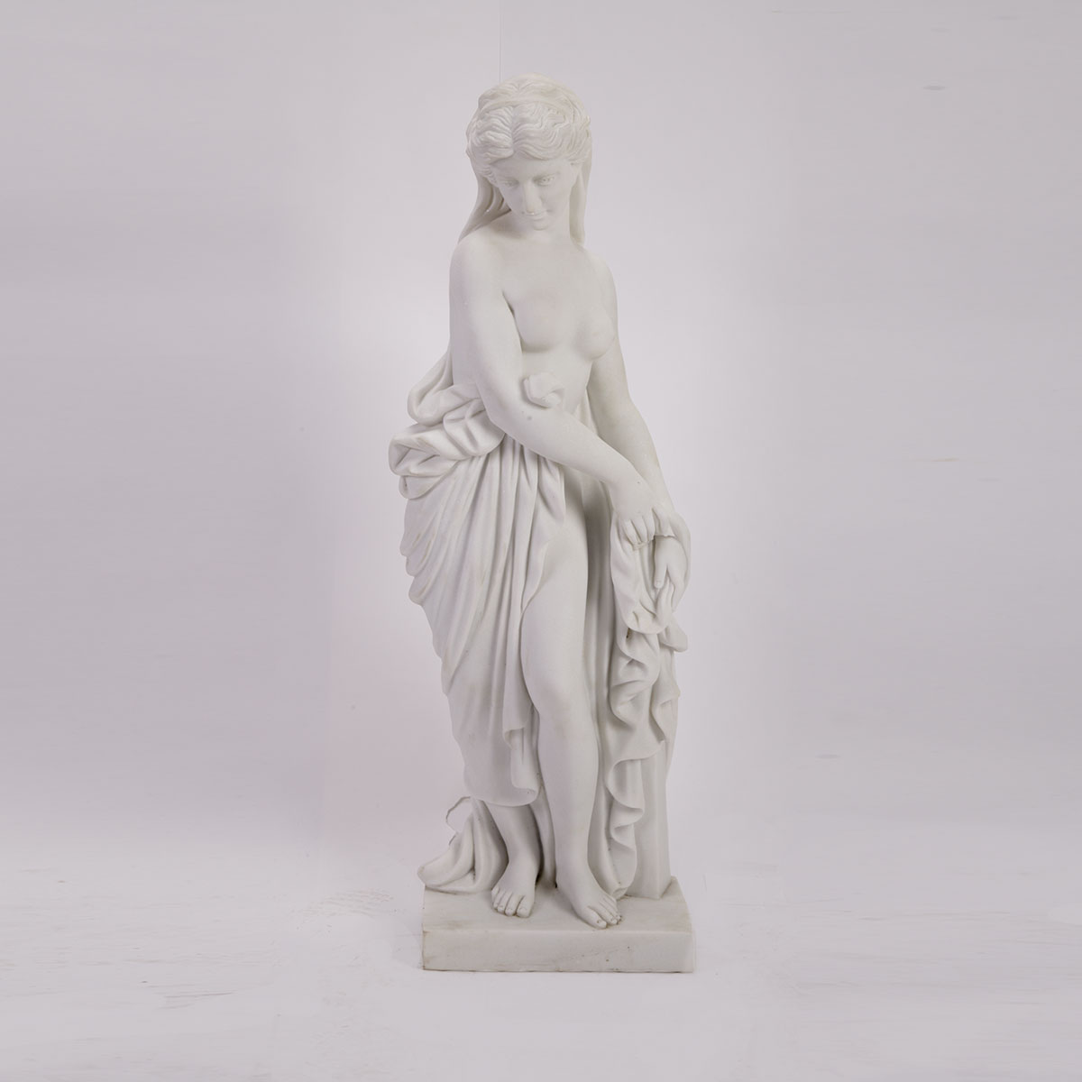 Italian Carved Marble Allegorical