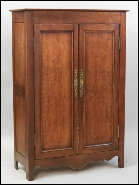 CHERRY ARMOIRE. H: 63.5'' W: 43''