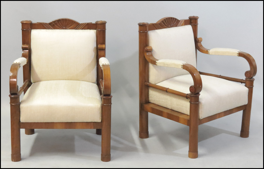 PAIR OF BEIDERMEIER STYLE OPEN