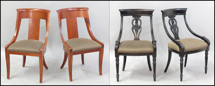 PAIR OF BAKER PALLADIAN CHAIRS  1782c4