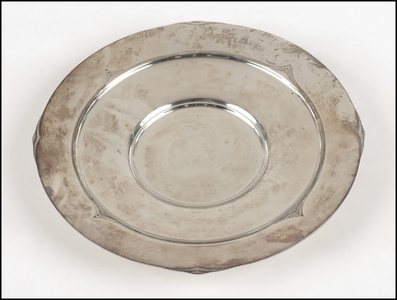WALLACE STERLING SILVER DISH. Diameter: