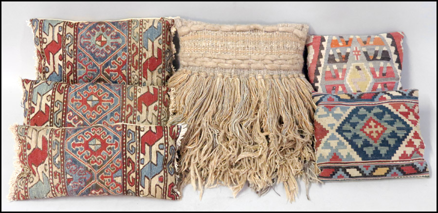 GROUP OF FIVE KILIM PILLOWS Together 178467