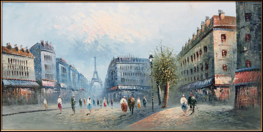 BURNETT (20TH CENTURY) PARIS STREET