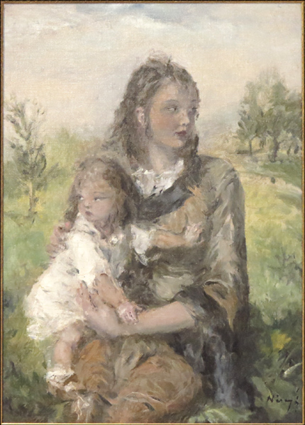 ARTIST UNKNOWN 20TH CENTURY MOTHER 17849f