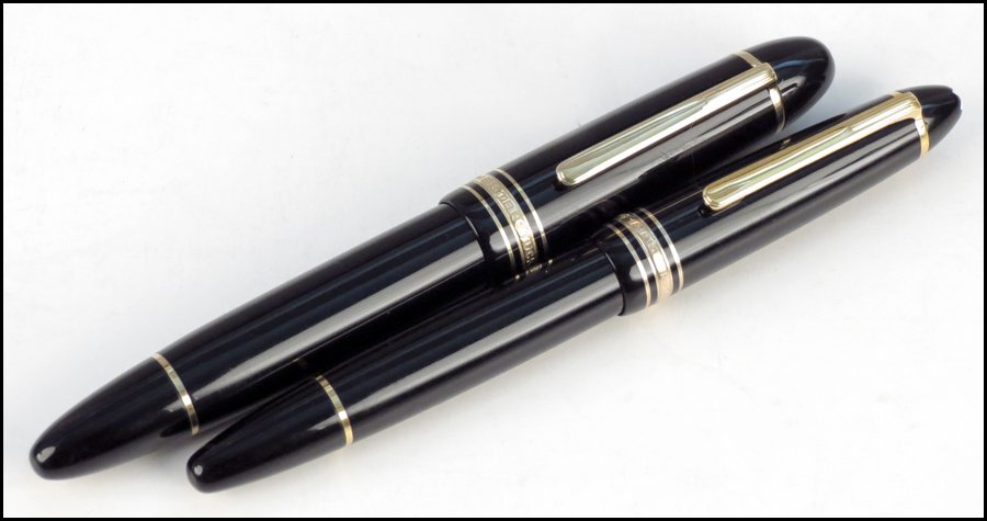 TWO MONTBLANC MEISTERSTUCK 14 KARAT 1784ff