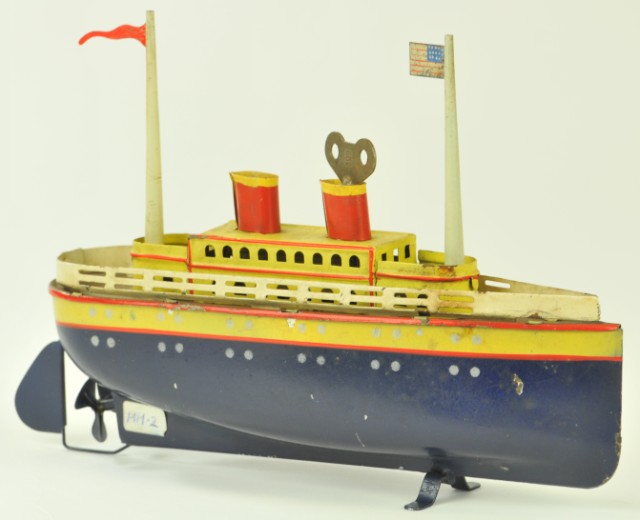 HUSCH CLOCKWORK OCEAN LINER Czechoslovakia