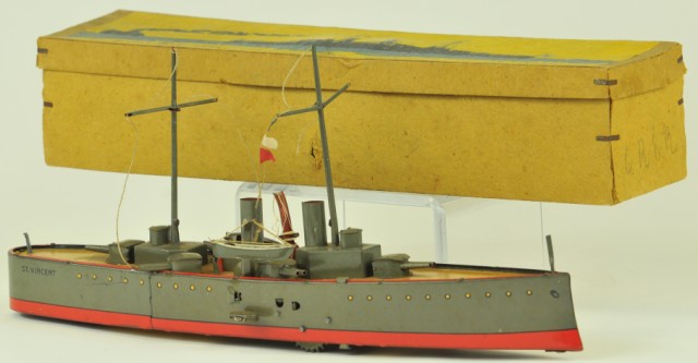 LEHMANN BOXED ST VINCENT BATTLESHIP 17858d