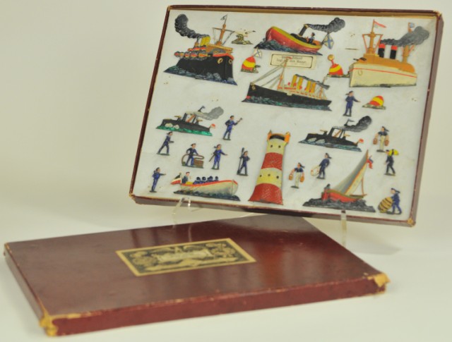SPENKUCH BOAT AND SAILOR SET Germany