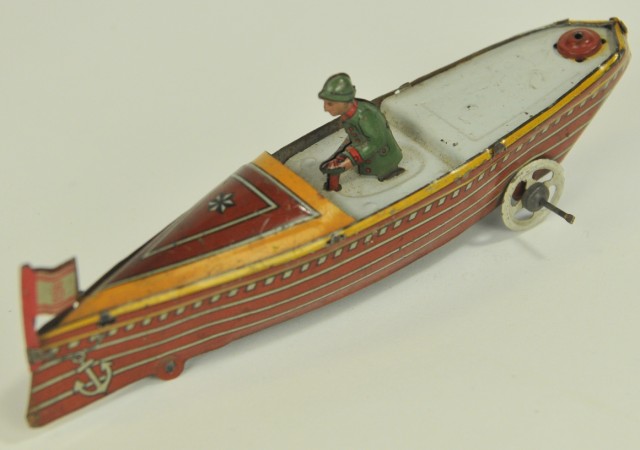 FISCHER SPEED BOAT PENNY TOY Germany