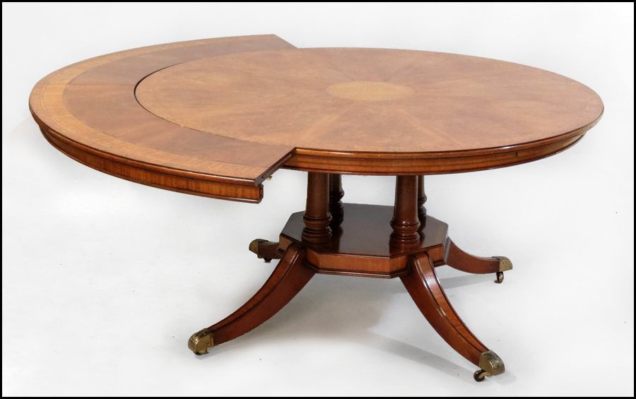 FEDERAL STYLE INLAID MAHOGANY DINING 178606