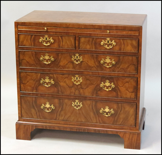BAKER MAHOGANY CHEST With a pull out 17863c