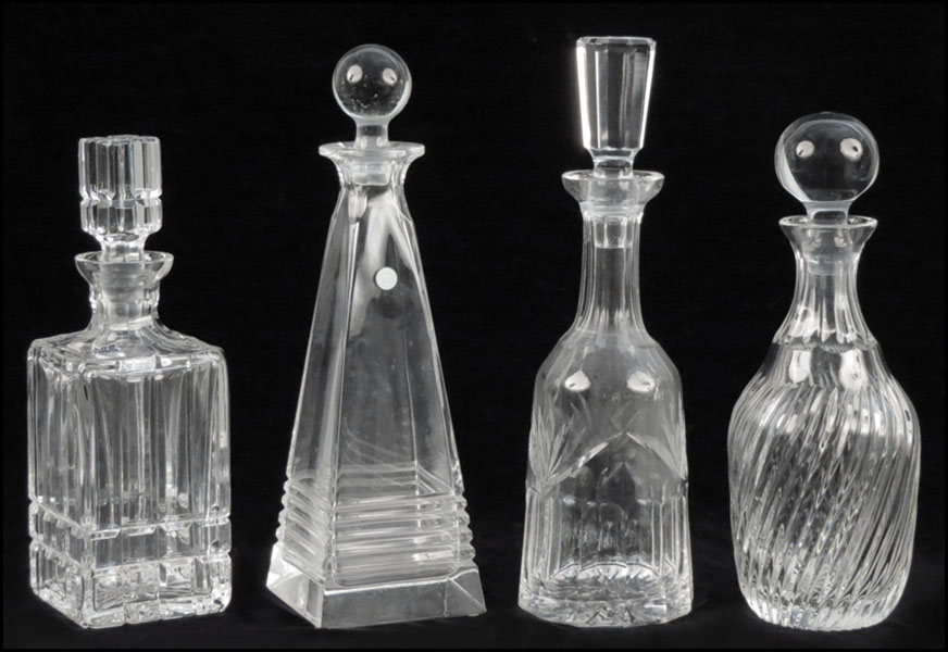 TIFFANY & COMPANY CRYSTAL DECANTER.