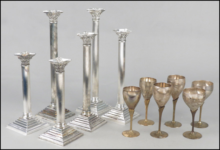 SET OF SIX NEOCLASSICAL STYLE COLUMNAR 178728