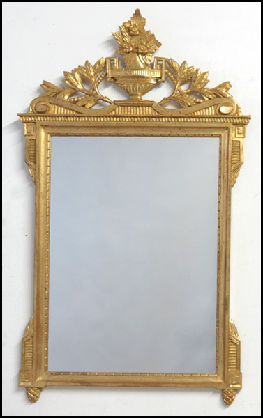 ADAM STYLE GILTWOOD MIRROR. 55''