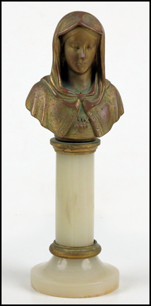 CONTINENTAL PATINATED BRONZE BUST 178777